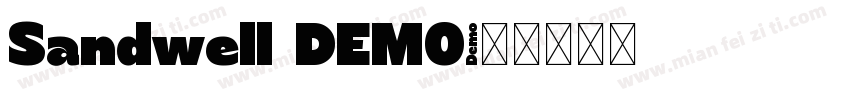 Sandwell DEMO字体转换